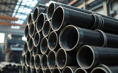 Comercialización tubo negro estructural de calidad