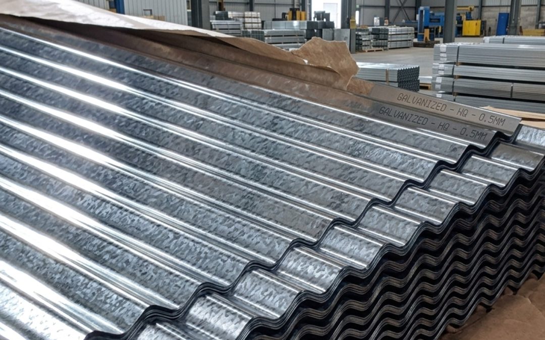 Láminas de acero recubrimiento zinc para mayor durabilidad
